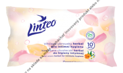 Utierky vlhké na intímnu hygienu Linteo 10ks