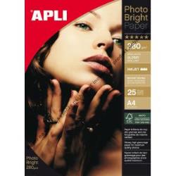 Fotopapier APLI A4 Bright 280g 25 hárkov