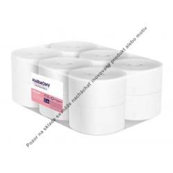 Toaletný papier 2-vrstvový Harmony Premium Mini Jumbo 19 cm, návin 117,5 m (1 ks)