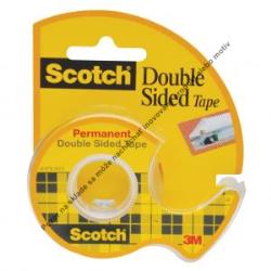 Lepiaca páska obojstranná Scotch 12mm x 6,3m s dispenzorom