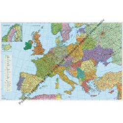 Mapa Európa-cestná sieť
