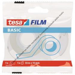Lepiaca páska TESA basic 15mm x 33m s odvíjačom