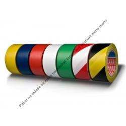 Vyznačovacia páska lepiaca TESA 50mm x 33m bielo-červená