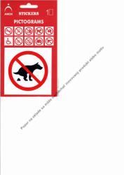 Piktogram Zákaz vodenia psov!8x8