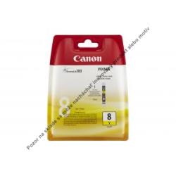 Atramentová náplň Canon CLI-8Y pre Pixma iP4200/5300/MP500/530/600/610/800 yellow (400 str.)