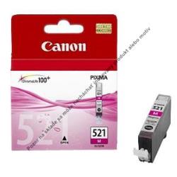 Atramentová náplň Canon CLI-521 pre MP 540/620/630/980/iP 3600/4600 magenta (460 str.)