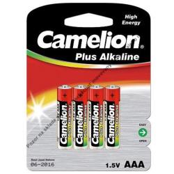 Batérie Camelion Alkalické 1,5V .LR03 AAA 4 ks