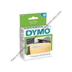 Samolepiace etikety Dymo LW 54x25mm spiatočné adresy biele