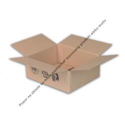 Krabica s klopou + recyklačné znaky 200x150x100 mm