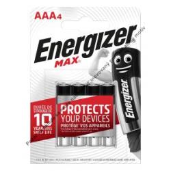 Batéria alkalická  Energizer Max 1,5 V, typ AAA,4ks