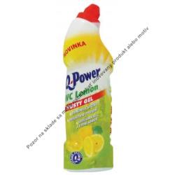 Q-Power WC gél 750 ml - Lemon