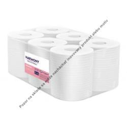 Papierové utierky v rolke 2-vrstvové Harmony Professional Maxi, návin 125 m (6 ks)