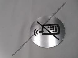 Piktogram zákaz používania mobilných telefónov