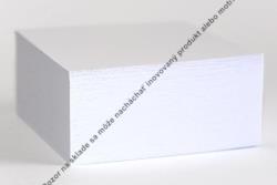 Špalíček - blok biely nelepený 85x85x40 D.RECT