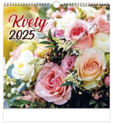Kalendár nástenný Kvety 2025