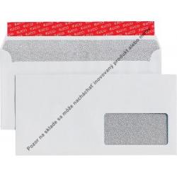 Poštové obálky C6/5 ELCO s páskou, okienko vpravo, ľ+;500 ks
