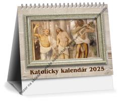 Kalendár stolový Katolícky 2025