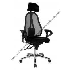 Kancelárska stolička SITNESS 45 čierna
