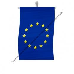 Zástava EÚ 80x120cm T2